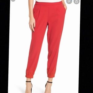 Trouve red trouser pant